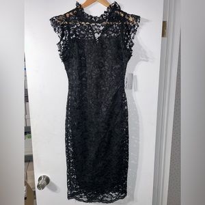 En Focus Studio Dress Size 6 Sheath Dress Black Party Cocktail Dress NWT NEW